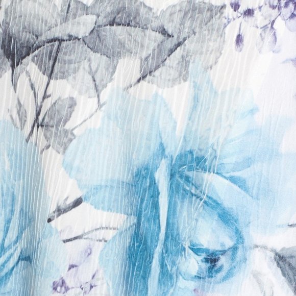 KOMAROV New Print Asymmetrical Hem Dress & Shawl SET Gown+Scarf  Petite XL 🎉HP - Picture 12 of 12